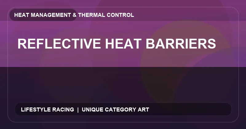 Reflective Heat Barriers